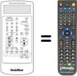 Telecomando equivalente 597-059E