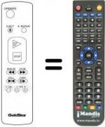Telecomando equivalente 597-067A