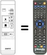 Telecomando equivalente 613.071.0543