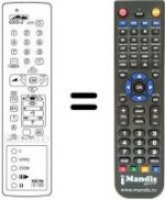 Telecomando equivalente 6305-2