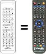 Telecomando equivalente Aristona 85 KD 2820