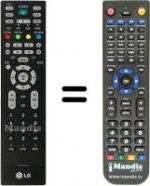 Telecomando equivalente LG 42 LE 2R