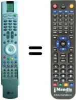 Telecomando equivalente LG RZ-37LZ31