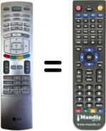 Telecomando equivalente Goldstar 42 PX 3RVA