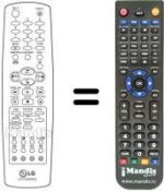 Telecomando equivalente LG KE 14PZ GX / BX / PX