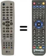 Telecomando equivalente LG 29 FB 51RQ