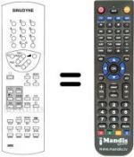 Telecomando equivalente 6900