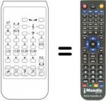 Telecomando equivalente 701308058