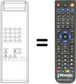 Telecomando equivalente Fujitsu CP 141