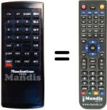 Telecomando equivalente 7200