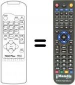 Telecomando equivalente 7200 PLUS MK II