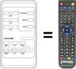 Telecomando equivalente 72220 L