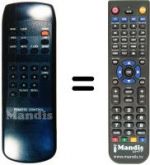 Telecomando equivalente 7500