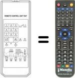 Telecomando equivalente 784 T OSD