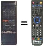Telecomando equivalente Sanyo VHR-3400 I