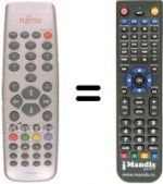 Telecomando equivalente P-RM 1000 ES