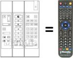Telecomando equivalente UNIVERSUM 7254204