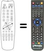 Telecomando equivalente 900