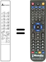 Telecomando equivalente 939P-163A1