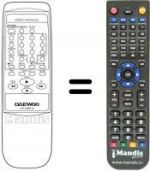 Telecomando equivalente 97P1R2BT12