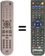 Telecomando equivalente 97P1RA2FB
