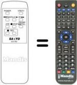 Telecomando equivalente A11701