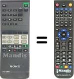 Telecomando equivalente Sony KV-2121 D