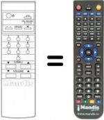 Telecomando equivalente 596618-6