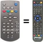 Telecomando equivalente AVERLOGIC