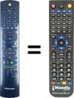 Telecomando equivalente Pioneer PDP 427 HD