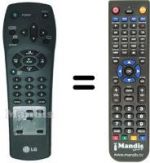 Telecomando equivalente LG BC 288 P