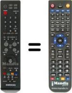 Telecomando equivalente Samsung PS 50Q7HDX