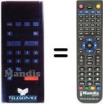 Telecomando equivalente CABLE TV