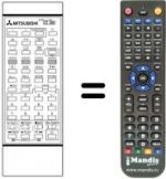 Telecomando equivalente CT 2355