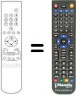 Telecomando equivalente Universum FT 7141 UNIVERSUM