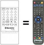 Telecomando equivalente CTV 552