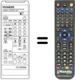 Telecomando equivalente CU-SD 058