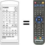 Telecomando equivalente Pioneer SV 2803