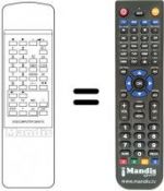Telecomando equivalente DIGICOMPUTER 33 KEY