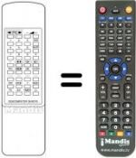 Telecomando equivalente DIGICOMPUTER 36 KEYS