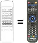 Telecomando equivalente DIGICOMPUTER 44 KEYS