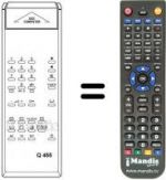 Telecomando equivalente DIGICOMPUTER Q 455