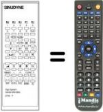 Telecomando equivalente DIGI SYSTEM 6700 PIP