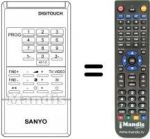 Telecomando equivalente DIGITOUCH