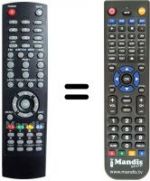 Telecomando equivalente Denver DMB 112 HDP01