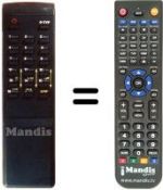 Telecomando equivalente DSR 100