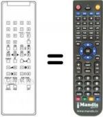 Telecomando equivalente DTV 1 DIGITAL