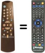 Telecomando equivalente DVB 710 C.I