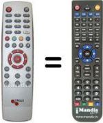 Telecomando equivalente Triax DVBT 1