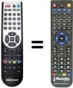 Telecomando equivalente United DVBT 9994 Z